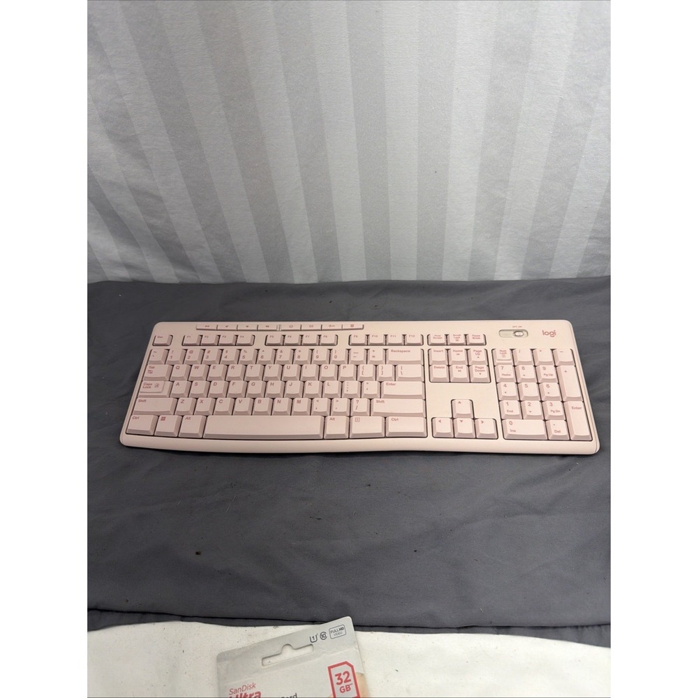Logitech MK270 Wireless Keyboard NO DONGLE Rose